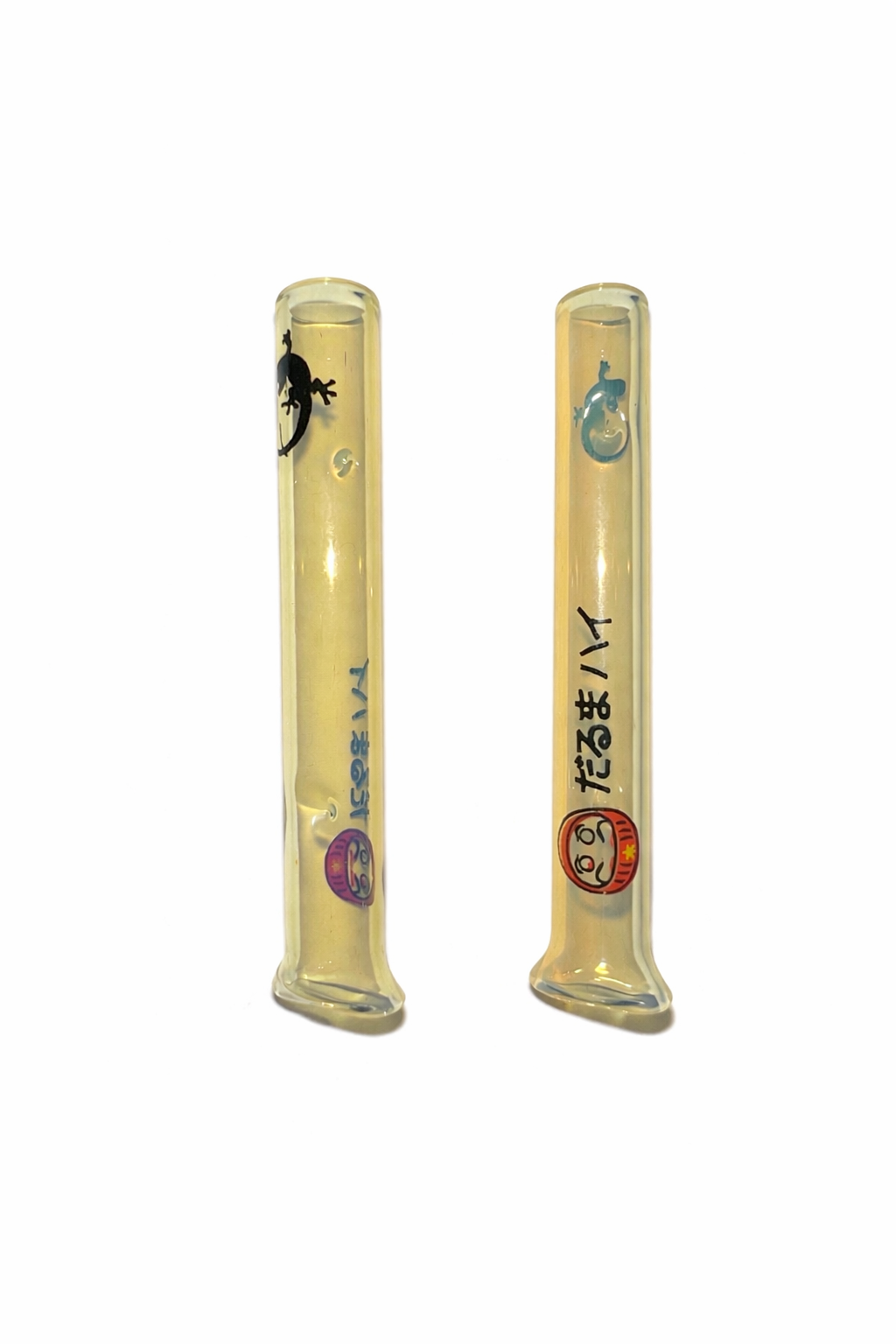 Glass tips vapor de plata 6cm 8mm by Geko glass 2020