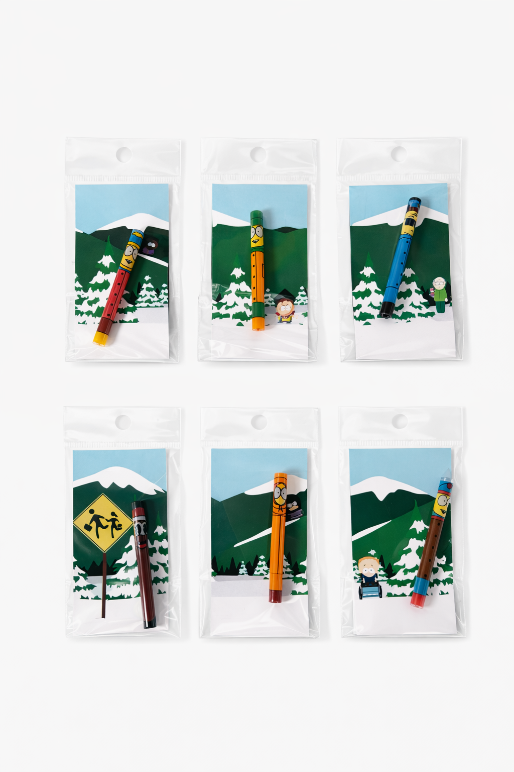 Full Printing Mania – Serie South Park (Edición Especial) 6cm 6mm