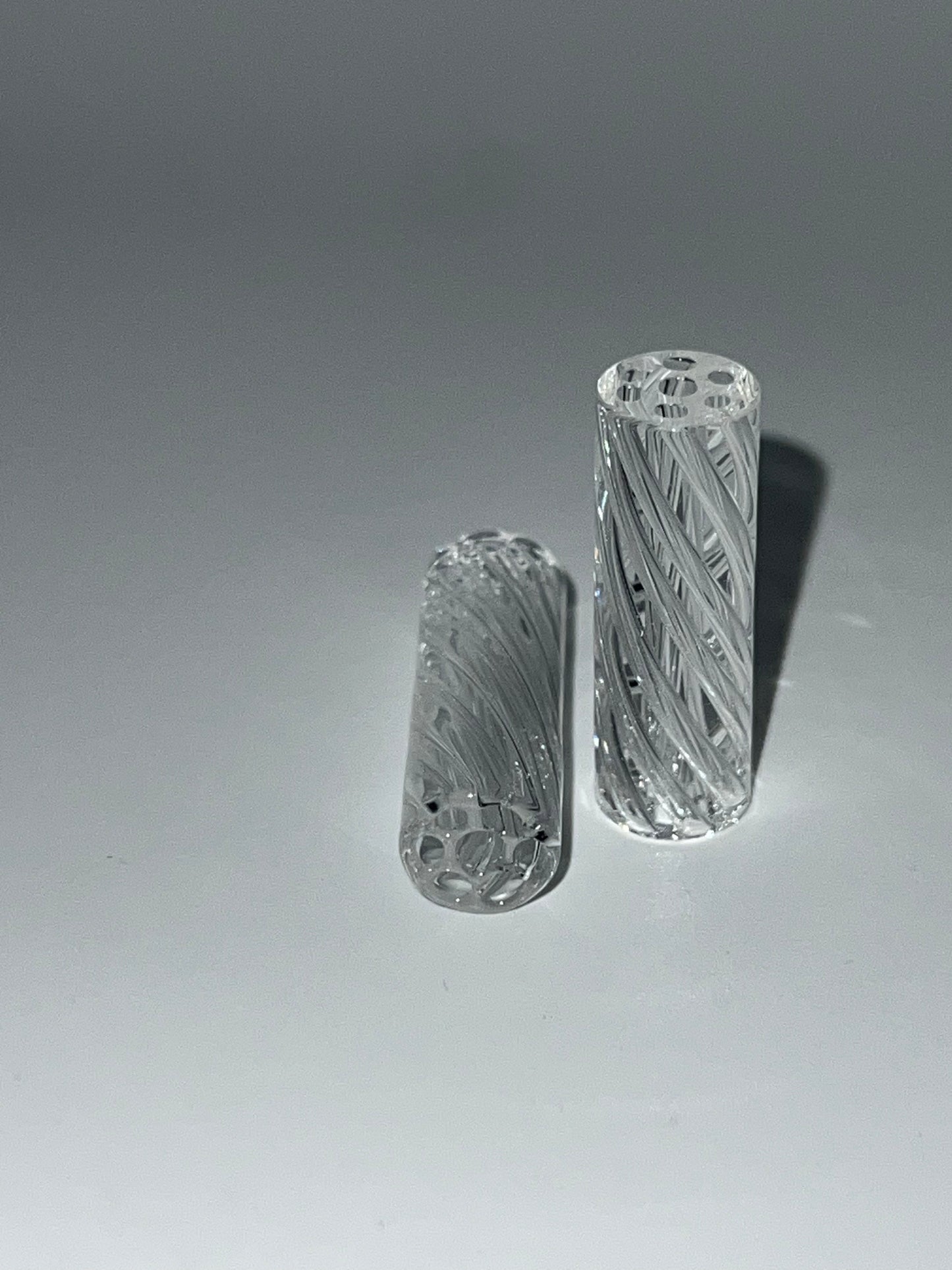 Filtros Vortex 3cm 7mm 8mm 10mm BIG SIZE. Clear clasic,con marca e sandblasted