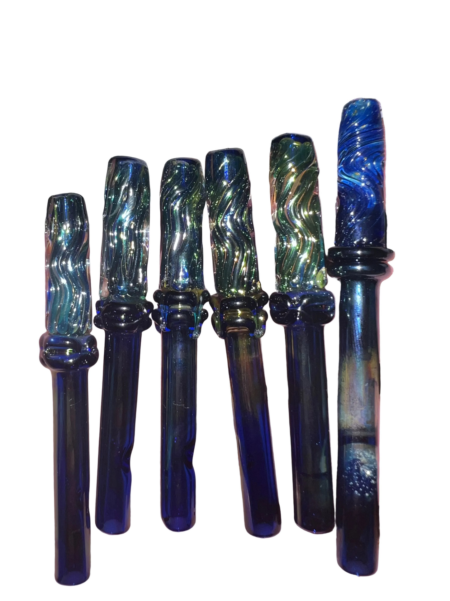 Vapor de Plata – Filtro de Cristal Artesanal 6 cm × 7 mm