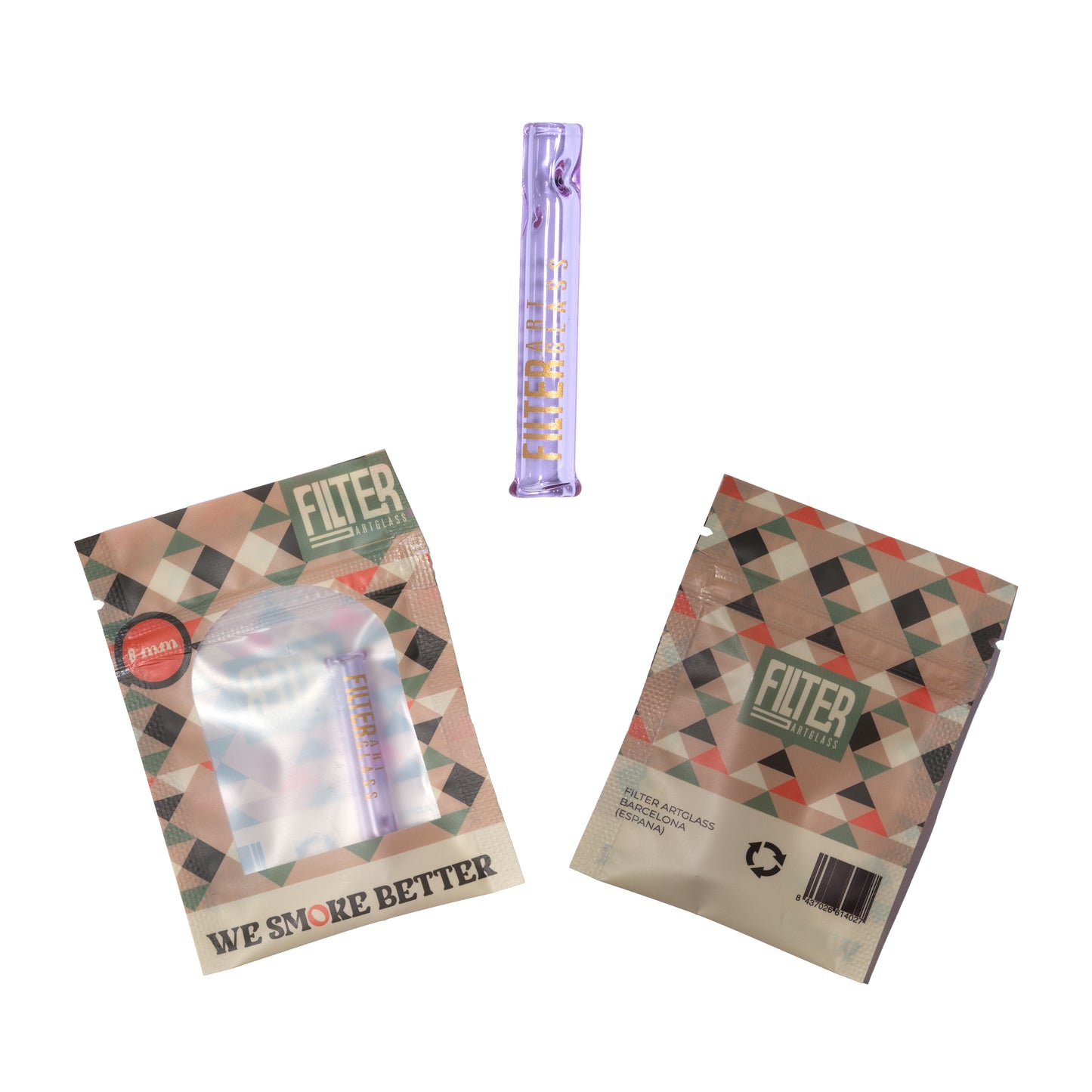 Filtro 4cm/5cm 9mm lilla big size