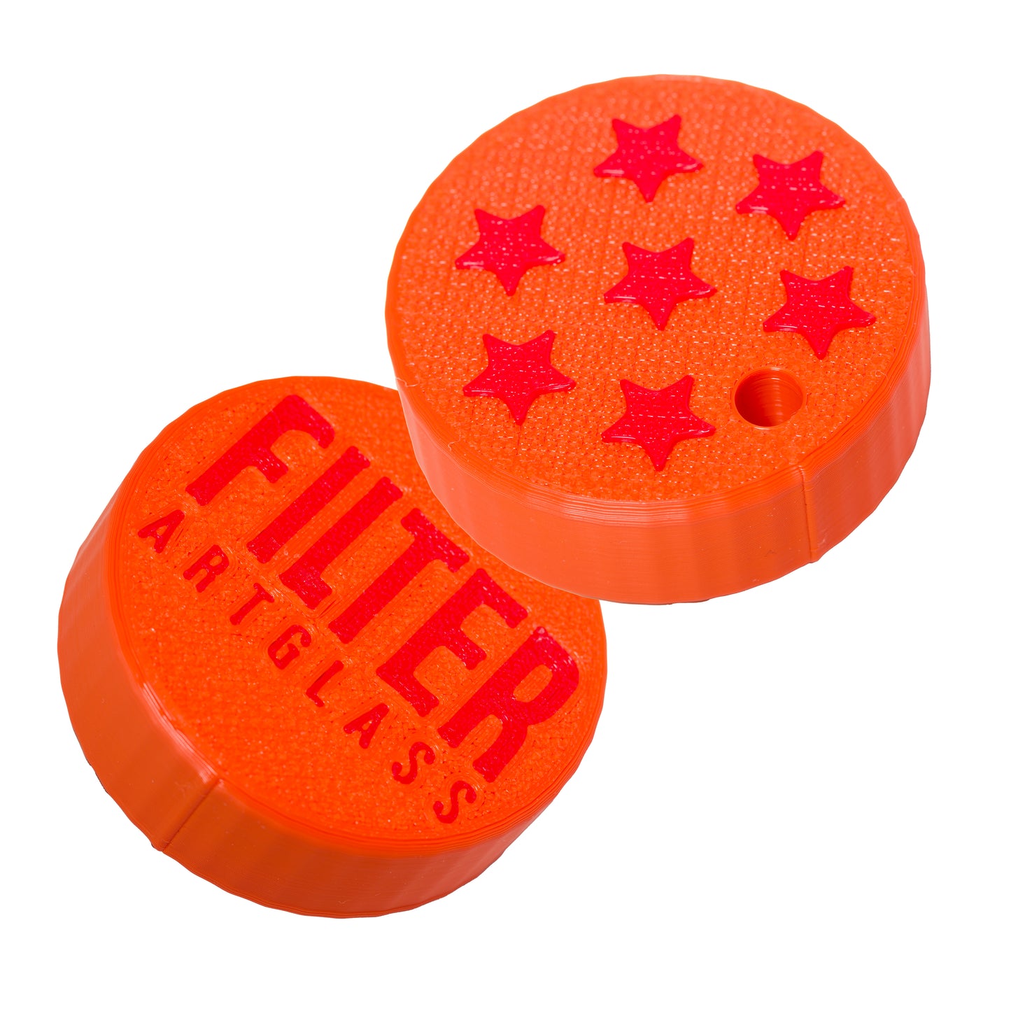 bola dragon 6cm/7mm boca recta +expositor 3D