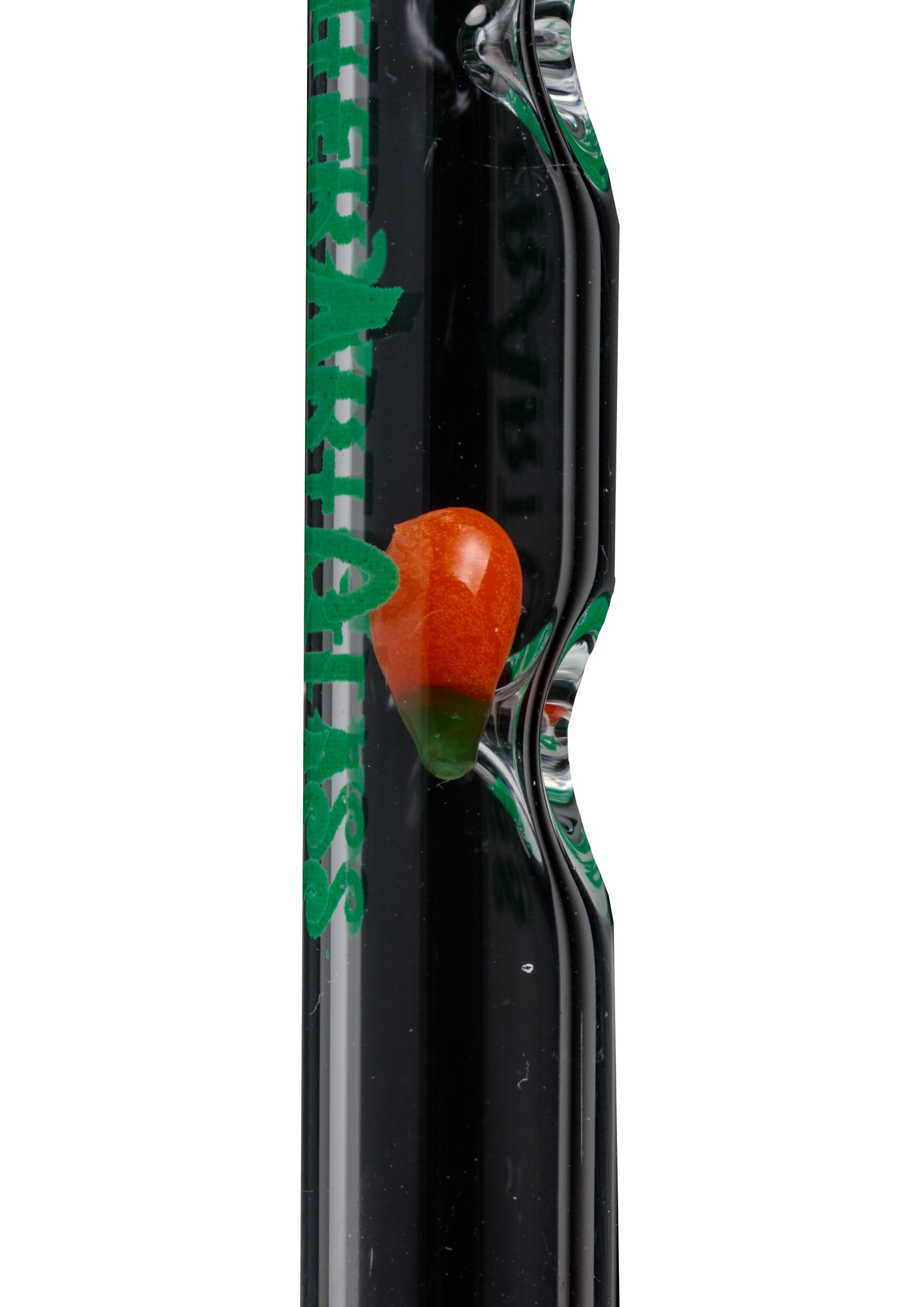 Micro interior Naranja. 6cm/7mm tubo transparente.