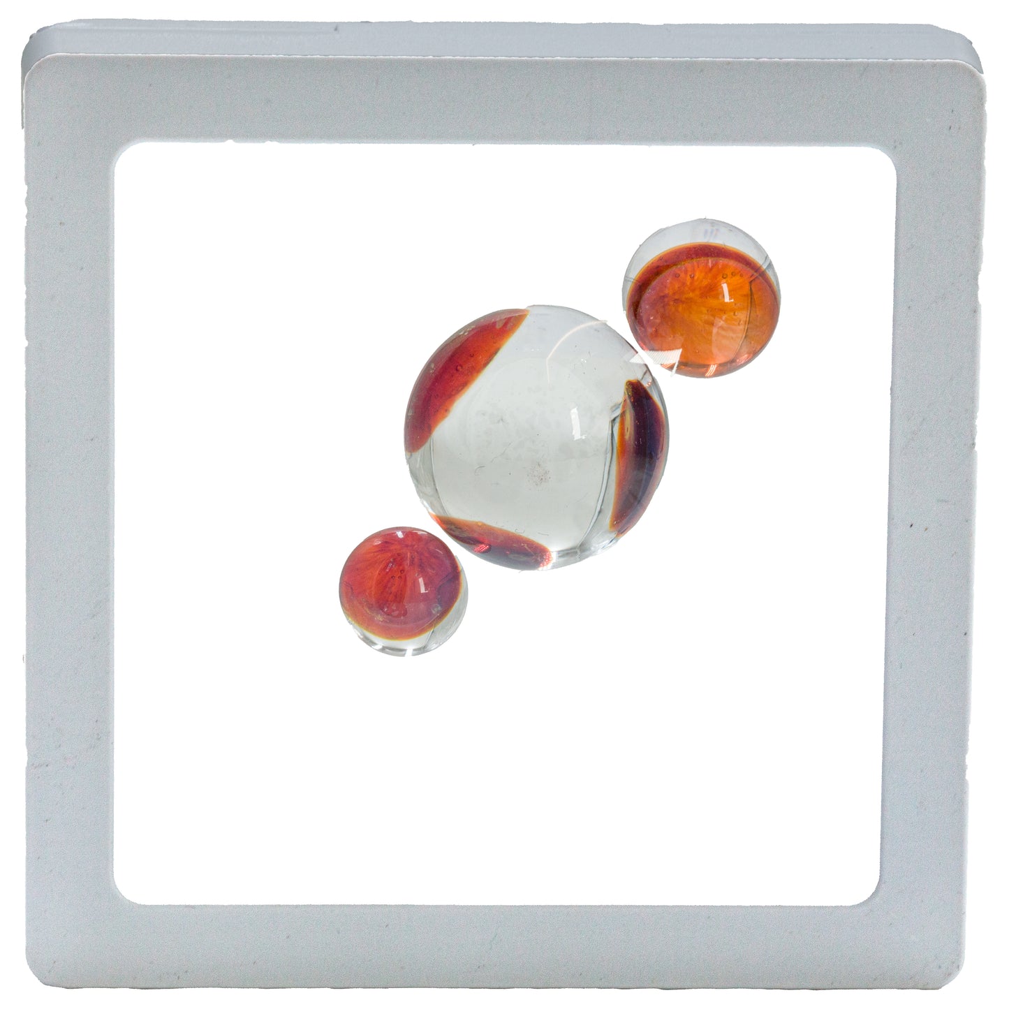 murrina slurps 🟣 4mm 15mm 10mm 3 piesas