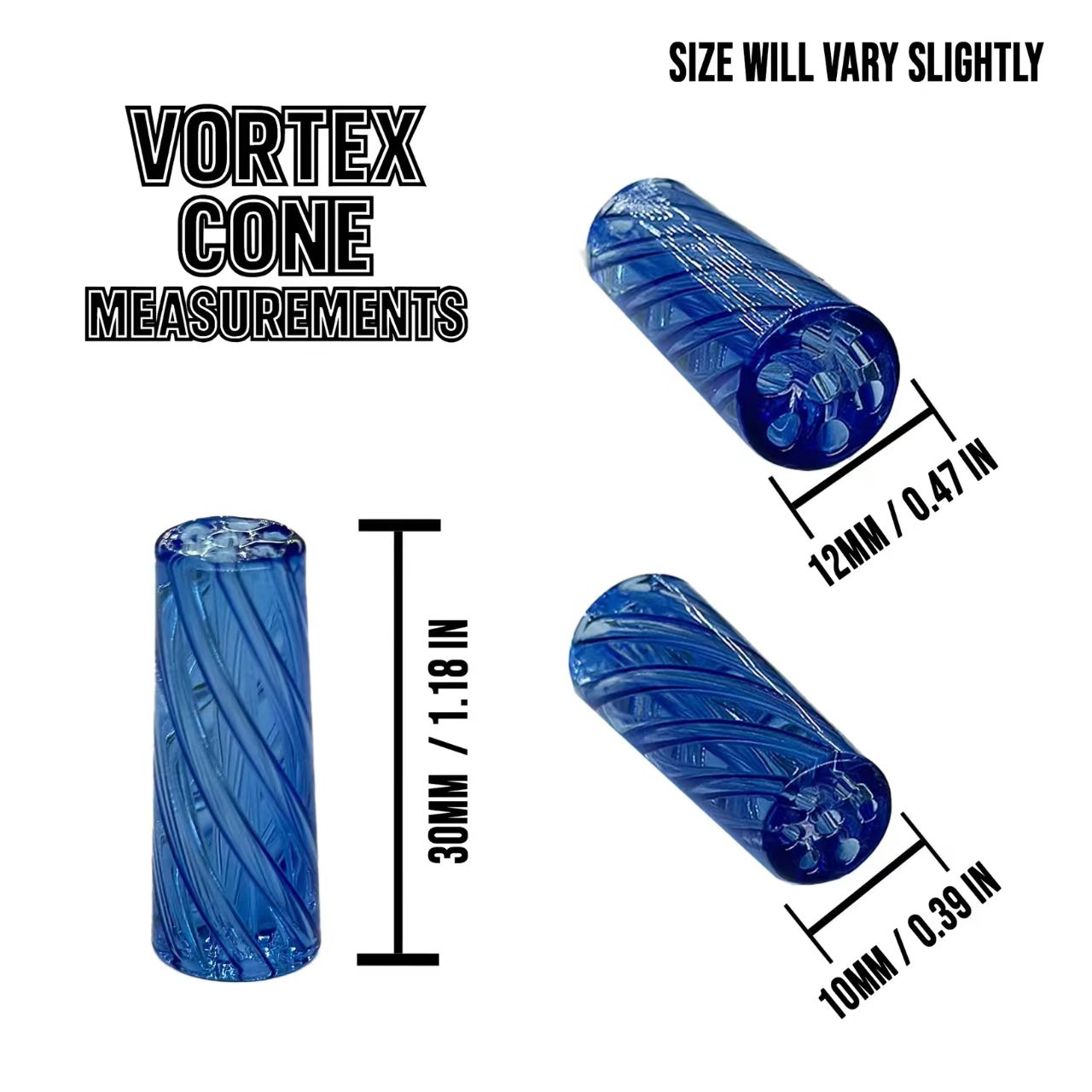 Filtros Vortex clear 12mm conic BIG SIZE. Sin logo