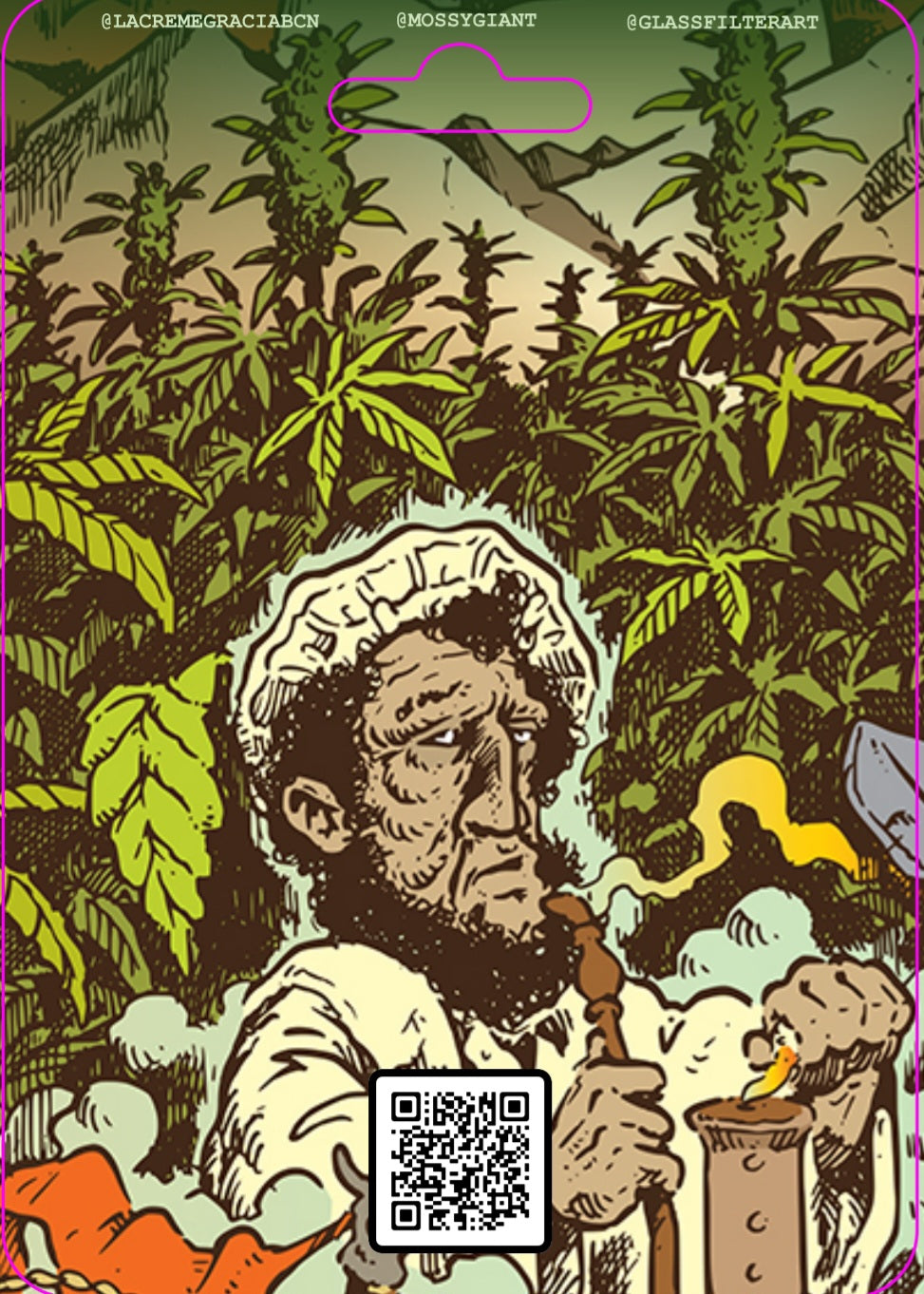 Fullprinting mania la Afganistán . Collab @thegrandhistoryofcannabis × @mossygiant × @fullprinting_mania increíble colaboración . 7cm/7mm 1/100 limited drop
