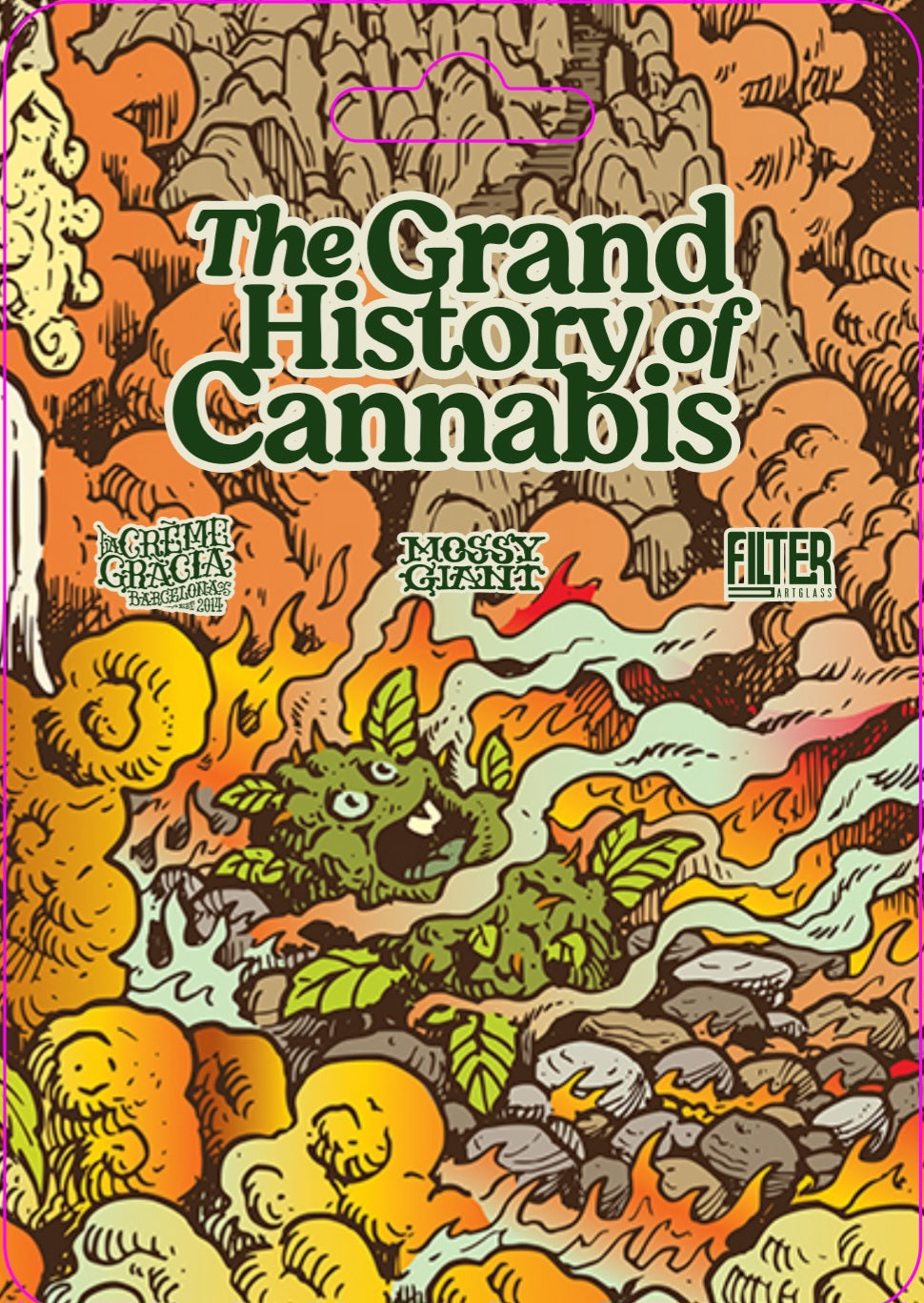 Fullprinting mania la prohibición . Collab @thegrandhistoryofcannabis × @mossygiant × @fullprinting_mania increíble colaboración . 7cm/7mm 1/100 limited drop