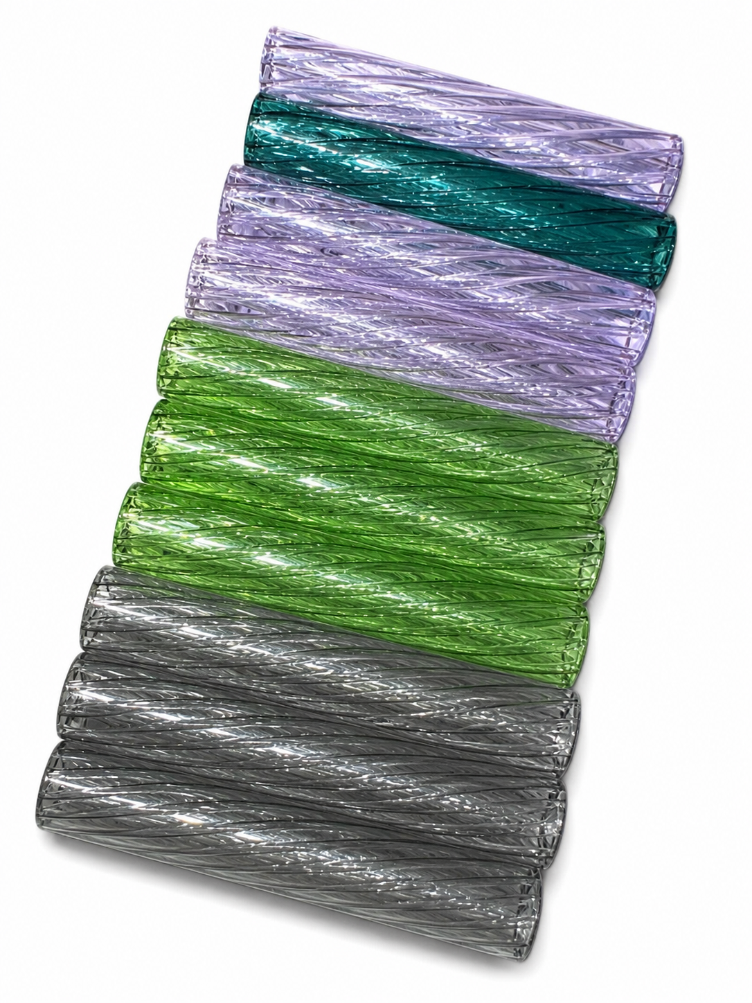 Vortex XXL 12mm 8cm – Filtro de vidrio premium Verde, Azul, Negro, Lila | Edición Especial