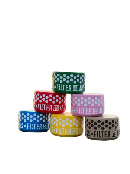 Portafiltros Vortex 3D – Protección y Transporte para Filter Art Glass + 9Vortex transparente,                                        * 2 da 7 mm
* 2 da 8 mm
* 2 da 10 mm
* 2 da 12 mm
* 2 da 14 mm