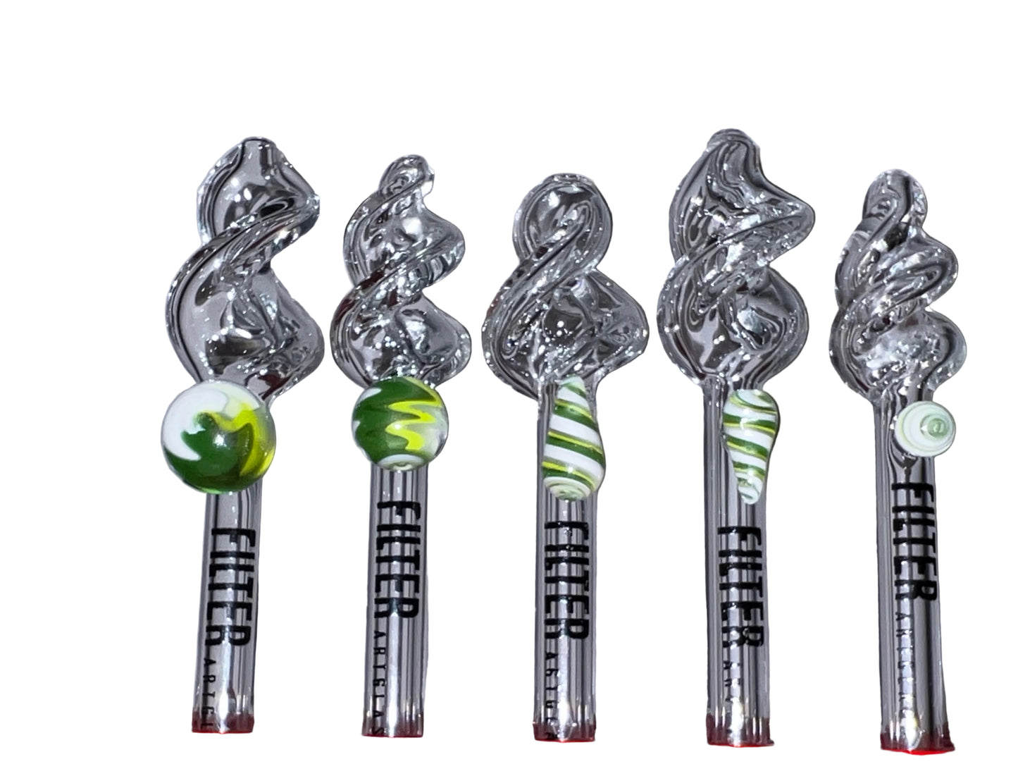 Helix Explosion Lime WigWag – Special Drop 7mm