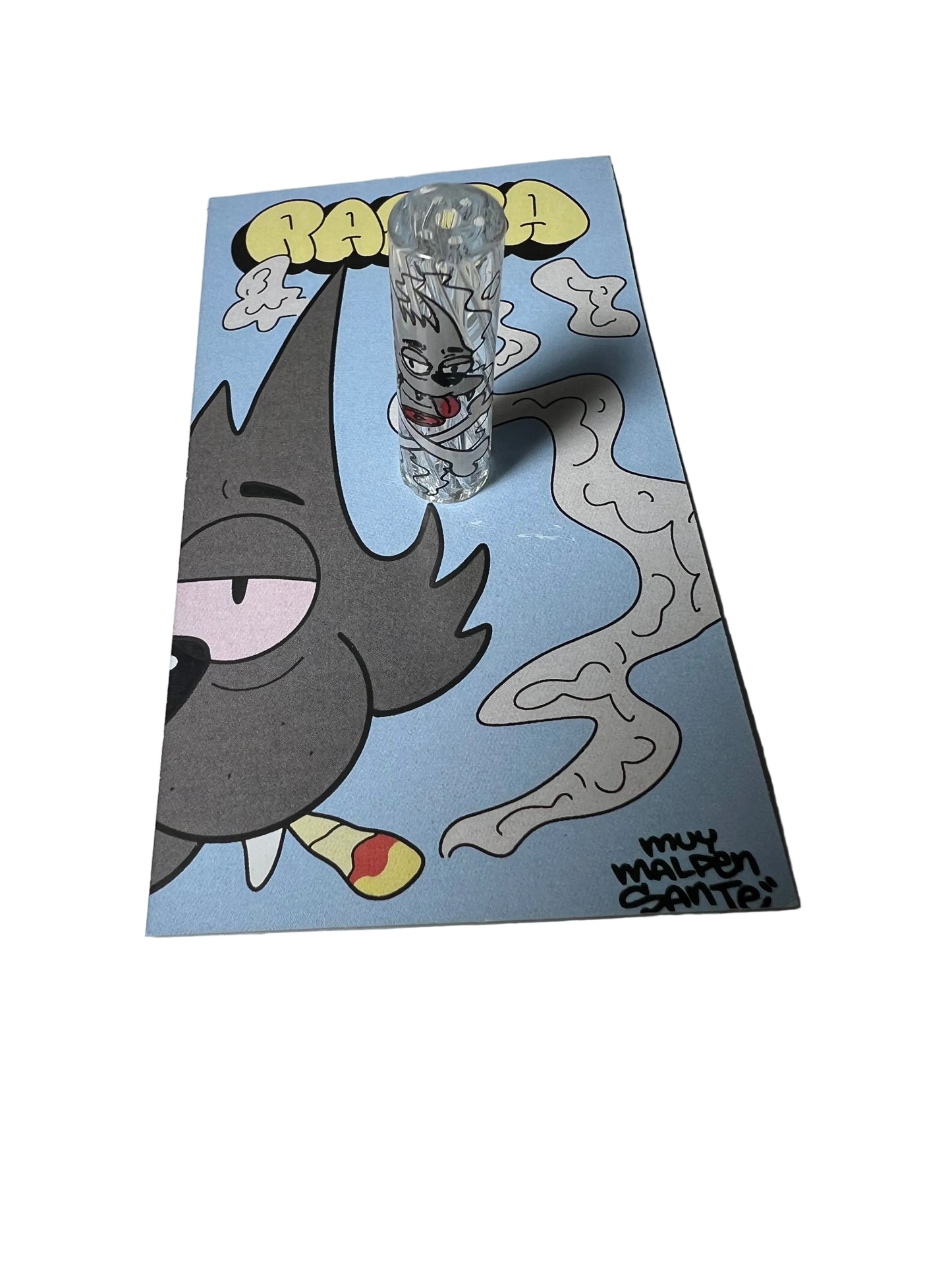 Collaboraciones 2026 Limited Edition Muy Malpensante X Filter Art Glass Vortex 10mm Rasca