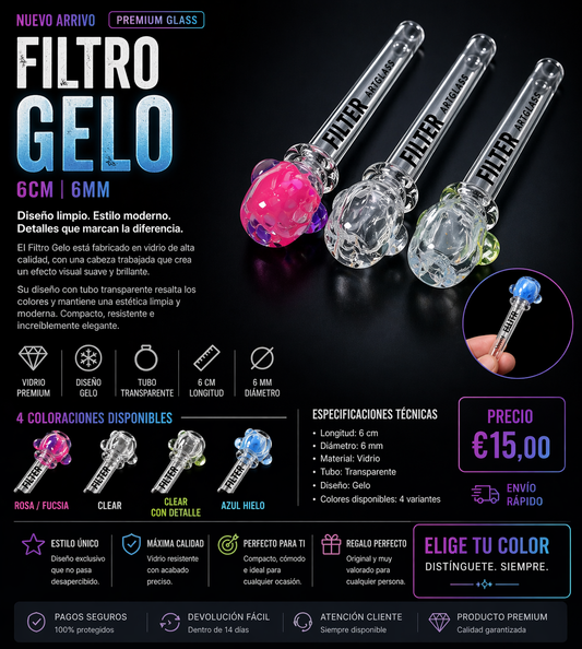 Filtro Gelo 6 cm – 6 mm