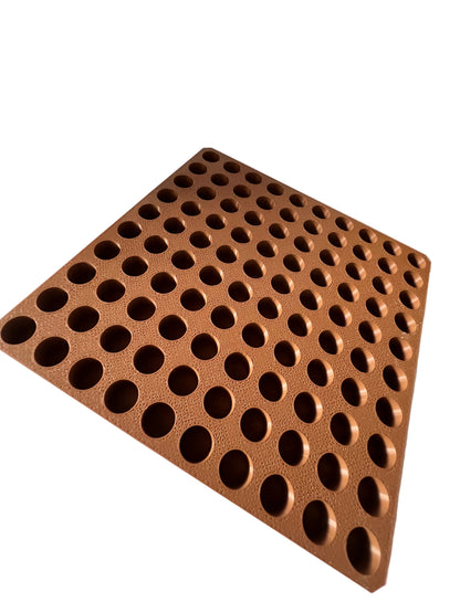 Expositor 3D para 100 Filtros Vortex – Agujeros de 14 mm
