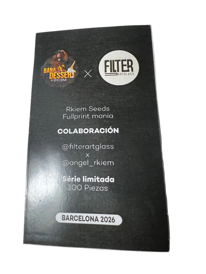 REKIEM SEEDS X FILTRAR GLASS BARCELONA — Banana Dessert Drop