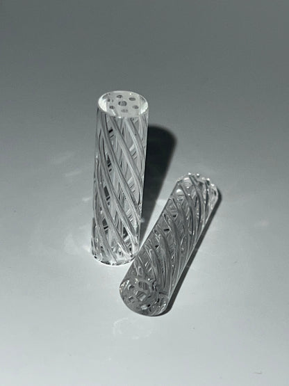 Filtros Vortex  3cm 7mm 8mm 10mm   BIG SIZE. Clear clasic,con marca e sandblasted