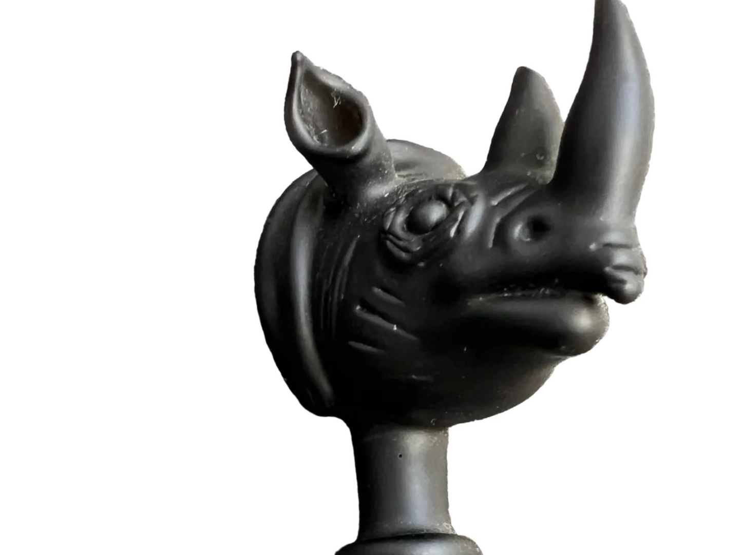 Special Glass Filter Art – Miniatura Animal Rinoceronte