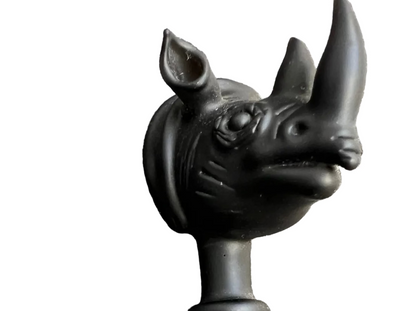 Special Glass Filter Art – Miniatura Animal Rinoceronte