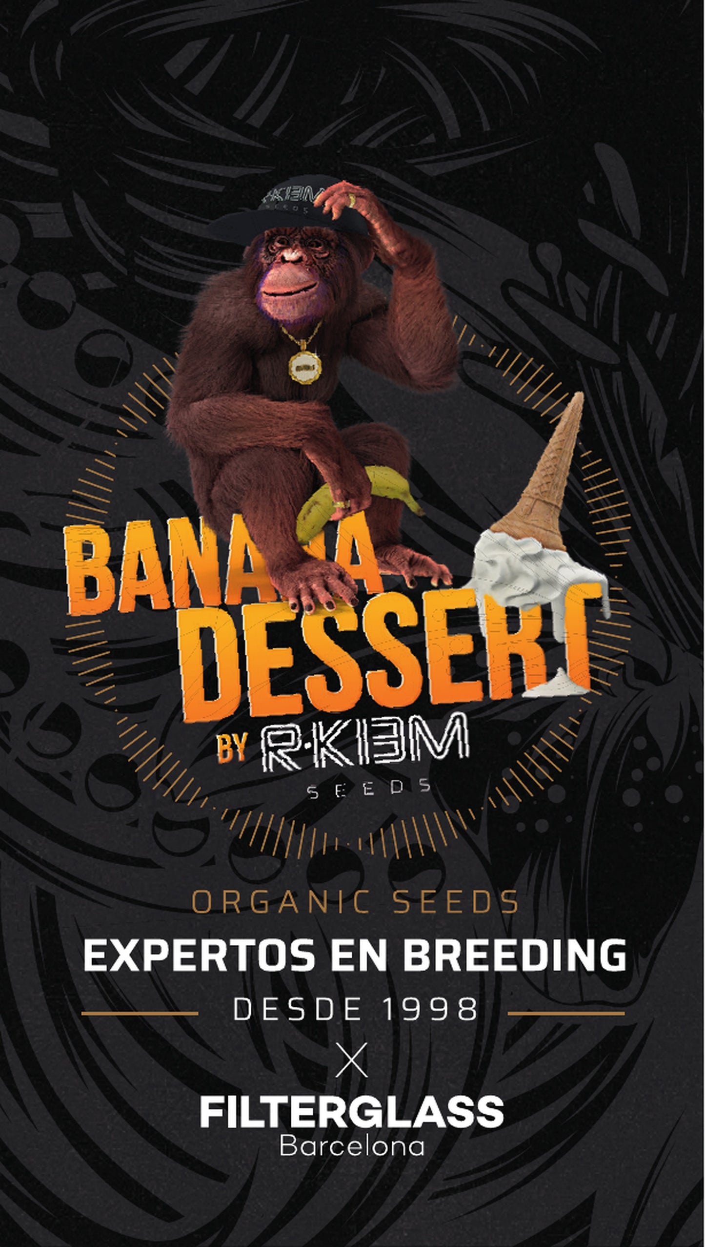REKIEM SEEDS X FILTRAR GLASS BARCELONA — Banana Dessert Drop