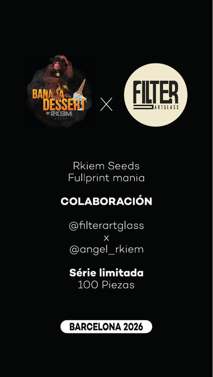 REKIEM SEEDS X FILTRAR GLASS BARCELONA — Banana Dessert Drop