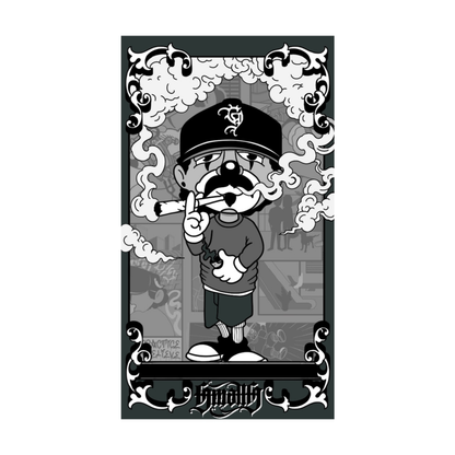 Small Letter × Glass Filter Art — Chicano Barcelona Comics Vol. N1.