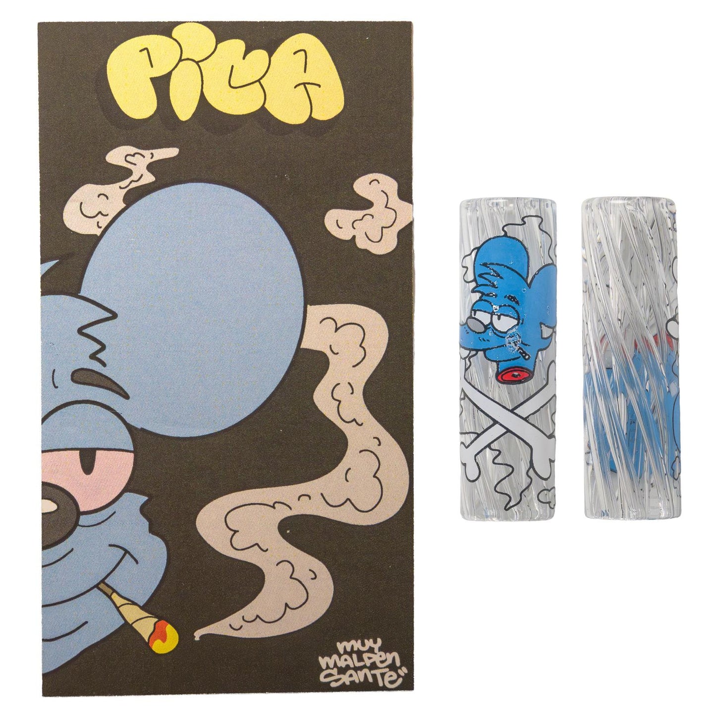 Collaboraciones 2026 Limited Edition Muy Malpensante X Filter Art Glass Vortex 10mm Piga