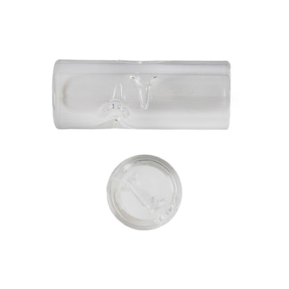 Classic Glass Filter – 3cm × 12mm | Clear Disposable