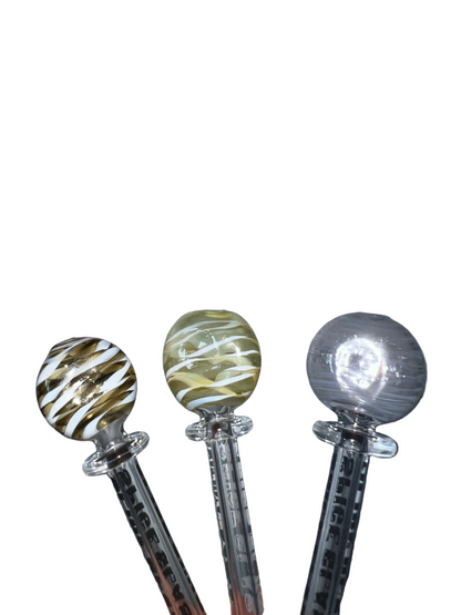 Filtro de vidrio Lollipop – Segunda calidad, 7 cm × 6 mm