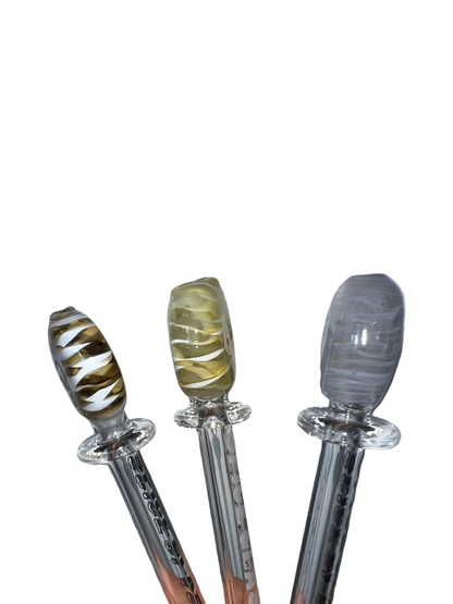 Filtro de vidrio Lollipop – Segunda calidad, 7 cm × 6 mm