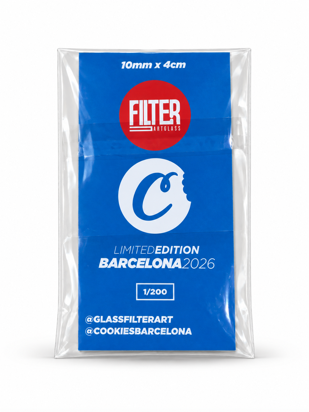 Filtro Cookies Barcelona × Filteartglass— Edizione limitata