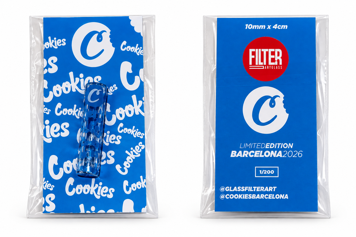 Filtro Cookies Barcelona × Filteartglass— Edizione limitata