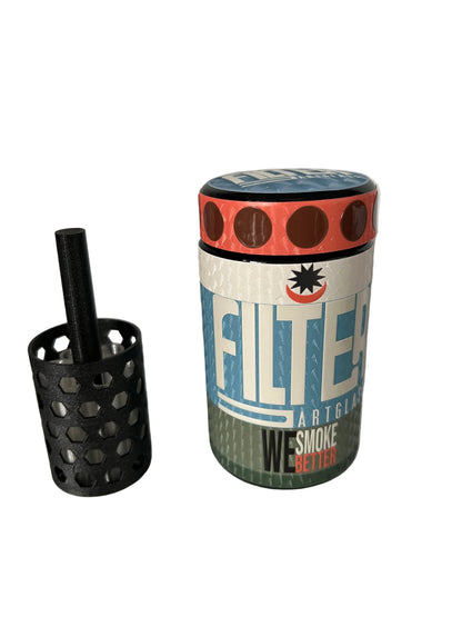 Kit de limpieza Filter Art Glass con bote personalizado