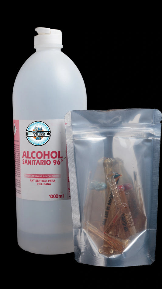 1 Kit limpiesa Accesorios 250ml alcol 5 escovilia