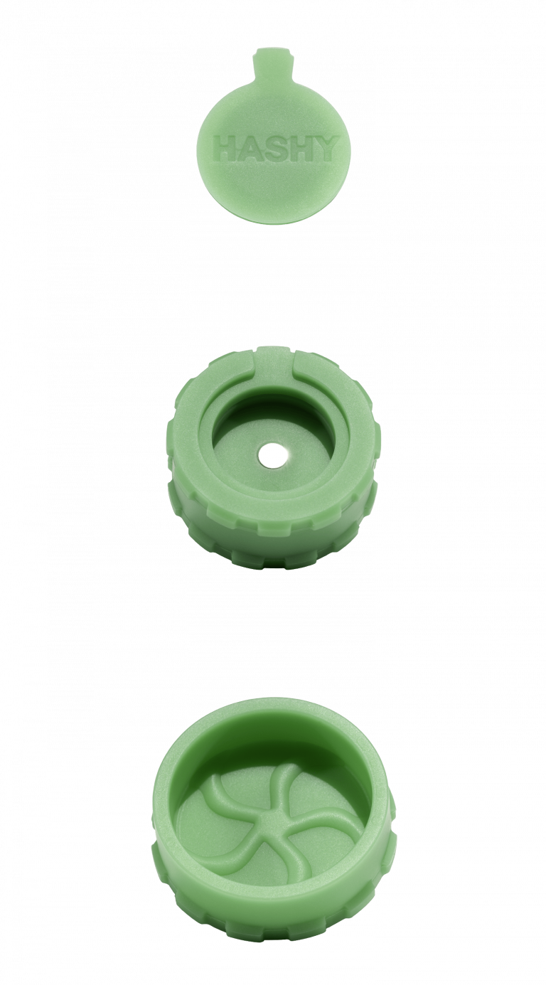 HASHY new grinder 100% silicona alimentaria perfecto por extracto. Accesorios