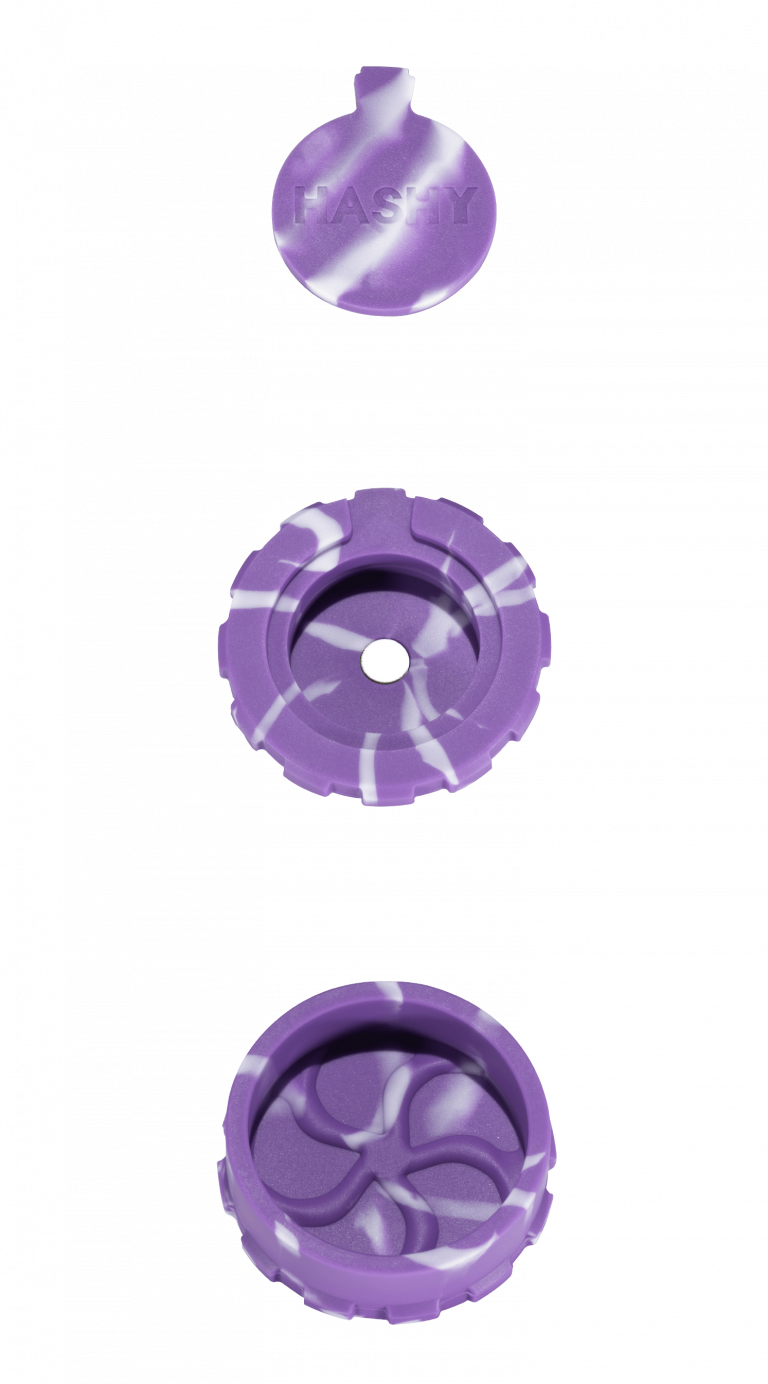 HASHY new grinder 100% silicona alimentaria perfecto por extracto. Accesorios