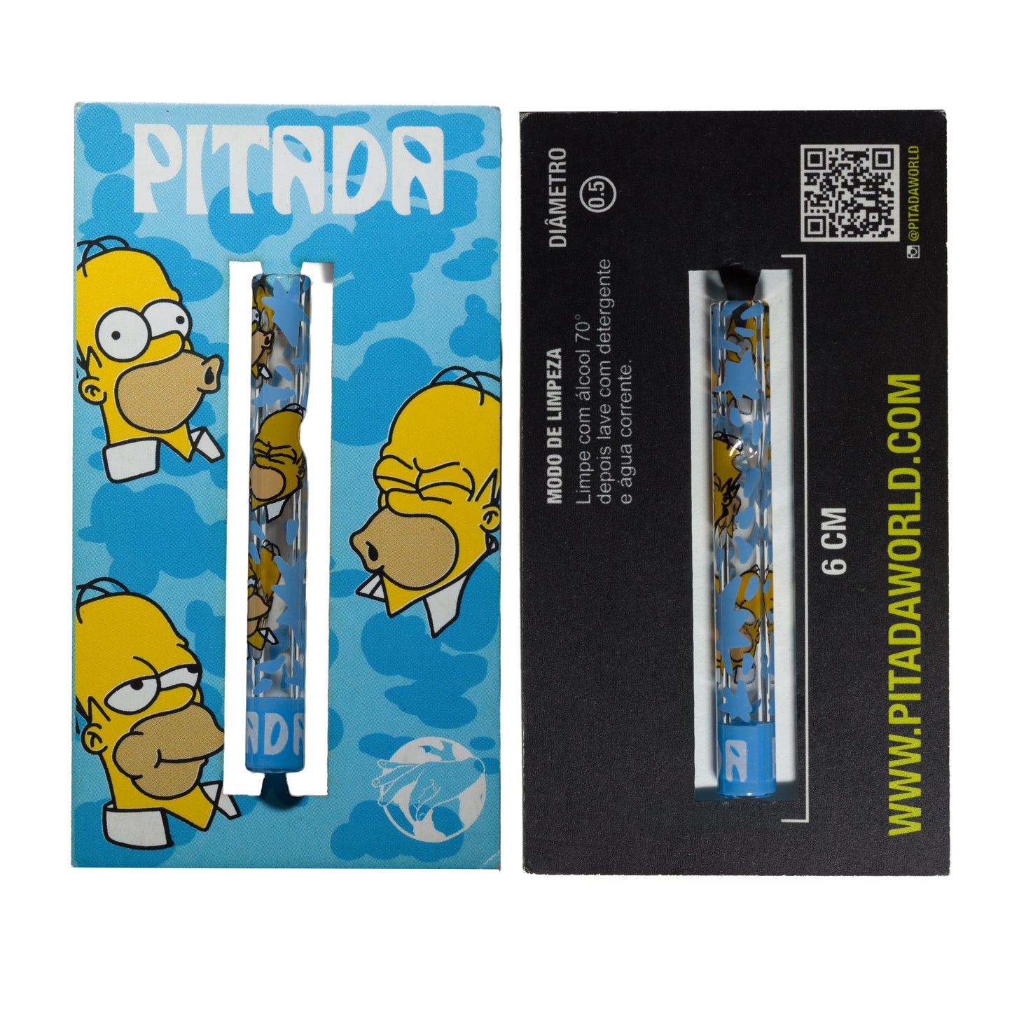 Pitada Full Print homer .   6cm 6mm/7mm
