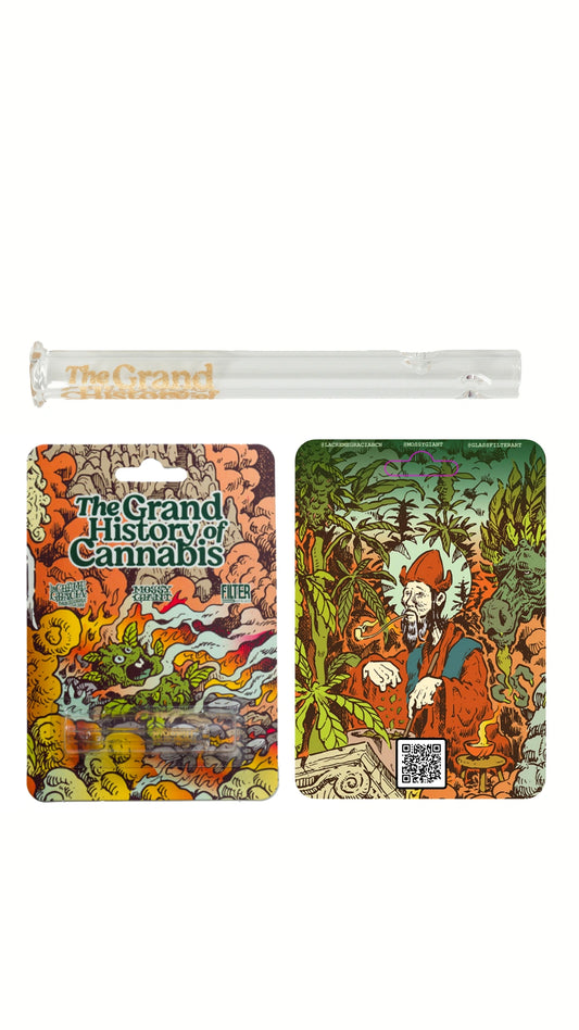 Fullprinting mania la cina .  Collab  @thegrandhistoryofcannabis × @mossygiant × @fullprinting_mania  increíble colaboración . 7cm/7mm 1/100 limited drop