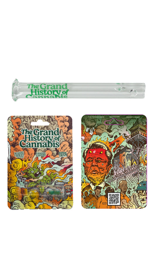Fullprinting mania la prohibición .  Collab  @thegrandhistoryofcannabis × @mossygiant × @fullprinting_mania  increíble colaboración . 7cm/7mm 1/100 limited drop