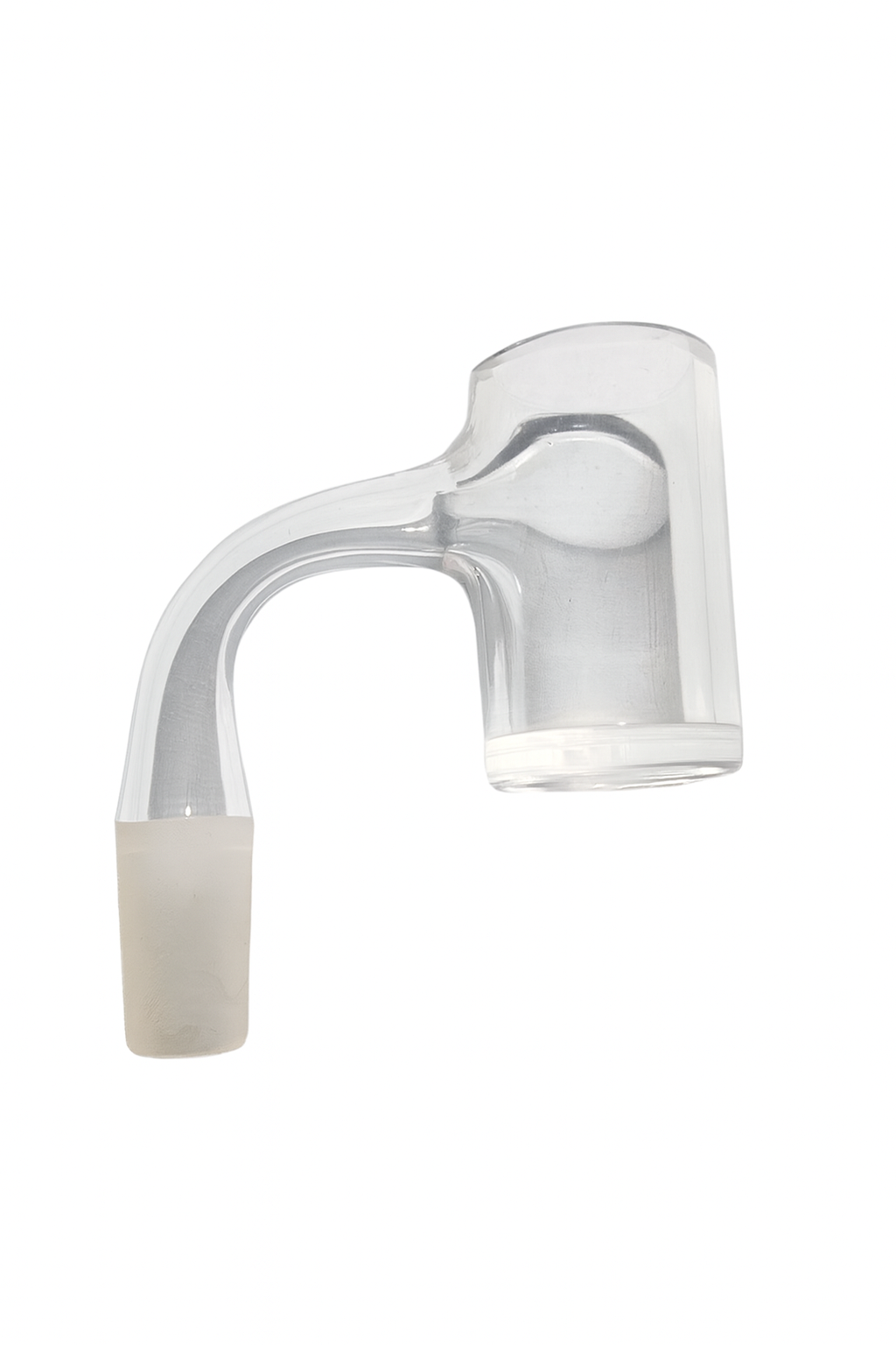 Classic 10 mm, 90 grados, hecho a mano por @hhq.amsterdam. Fabricado en resistente vidrio de cuarzo, es una adición ideal y segura para tu valioso rig. Son de segunda mano, usados muy poco, con capcaps de regalo.