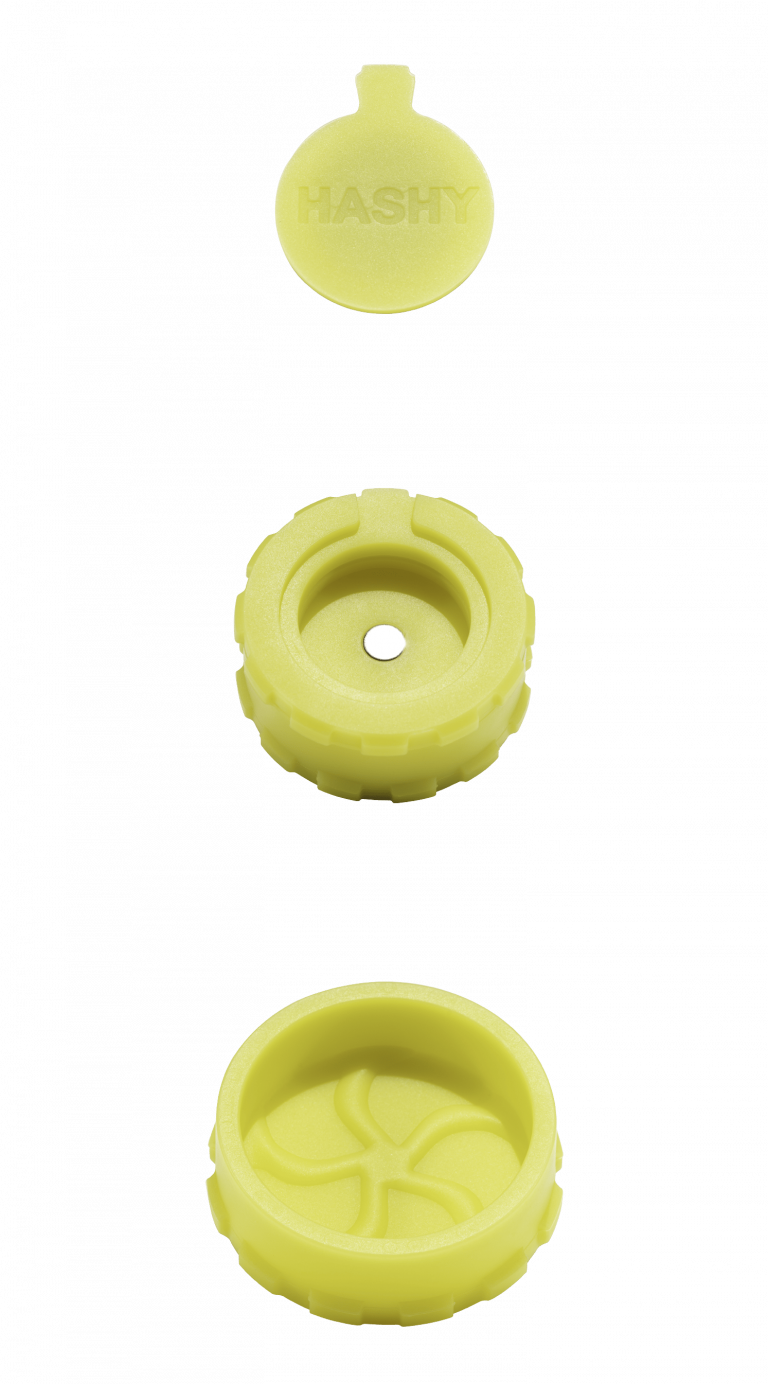 HASHY new grinder 100% silicona alimentaria perfecto por extracto. Accesorios